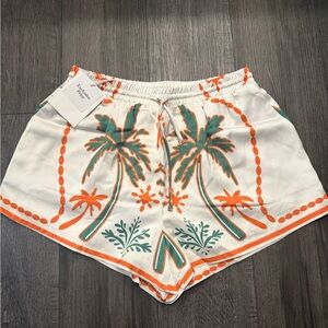 Seven Wonders Tropical Print Women Shorts